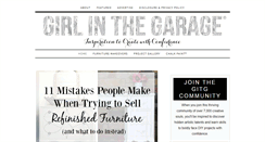 Desktop Screenshot of girlinthegarage.net